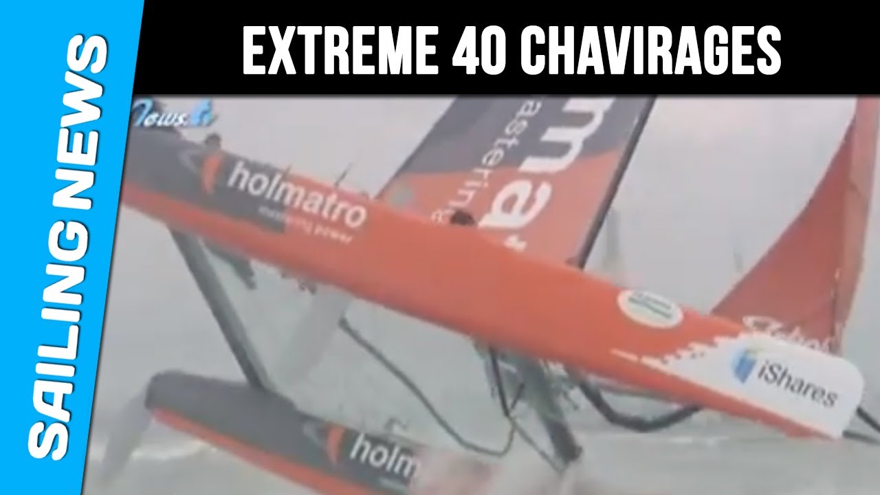 I Share Cup - Extreme sailing series chavirages et figures libres à Cowes