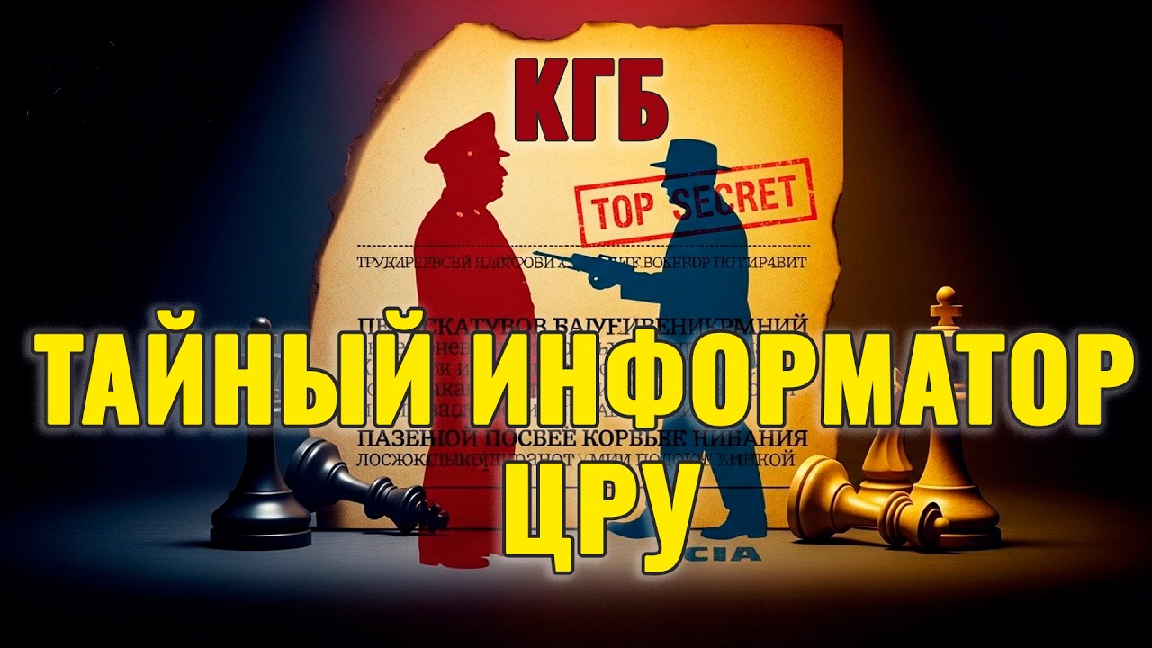 Он сдал 47 агентов, но КГБ так и не узнал его имя | Тайный информатор ЦРУ