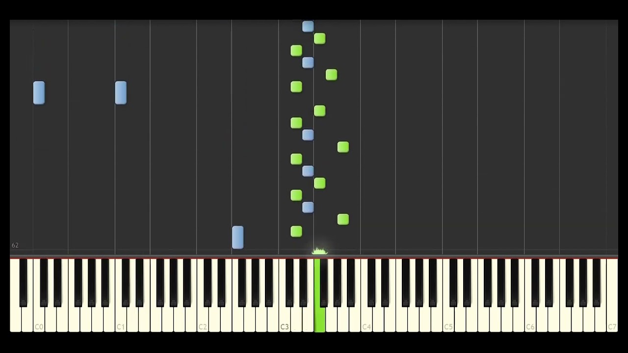 Denis Stelmakh - Mayday (Synthesia Tutorial)