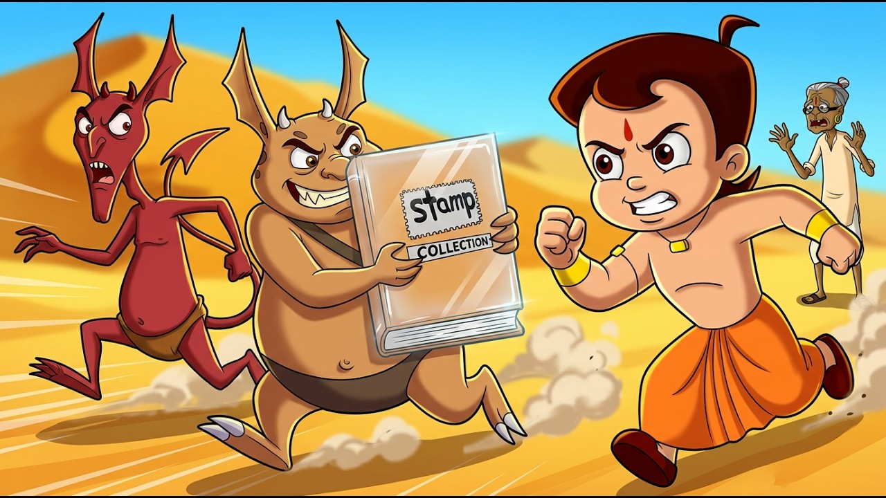 Chhota Bheem - Stamp Book Chori | Action Adventure in Hindi | Cartoons for Kids