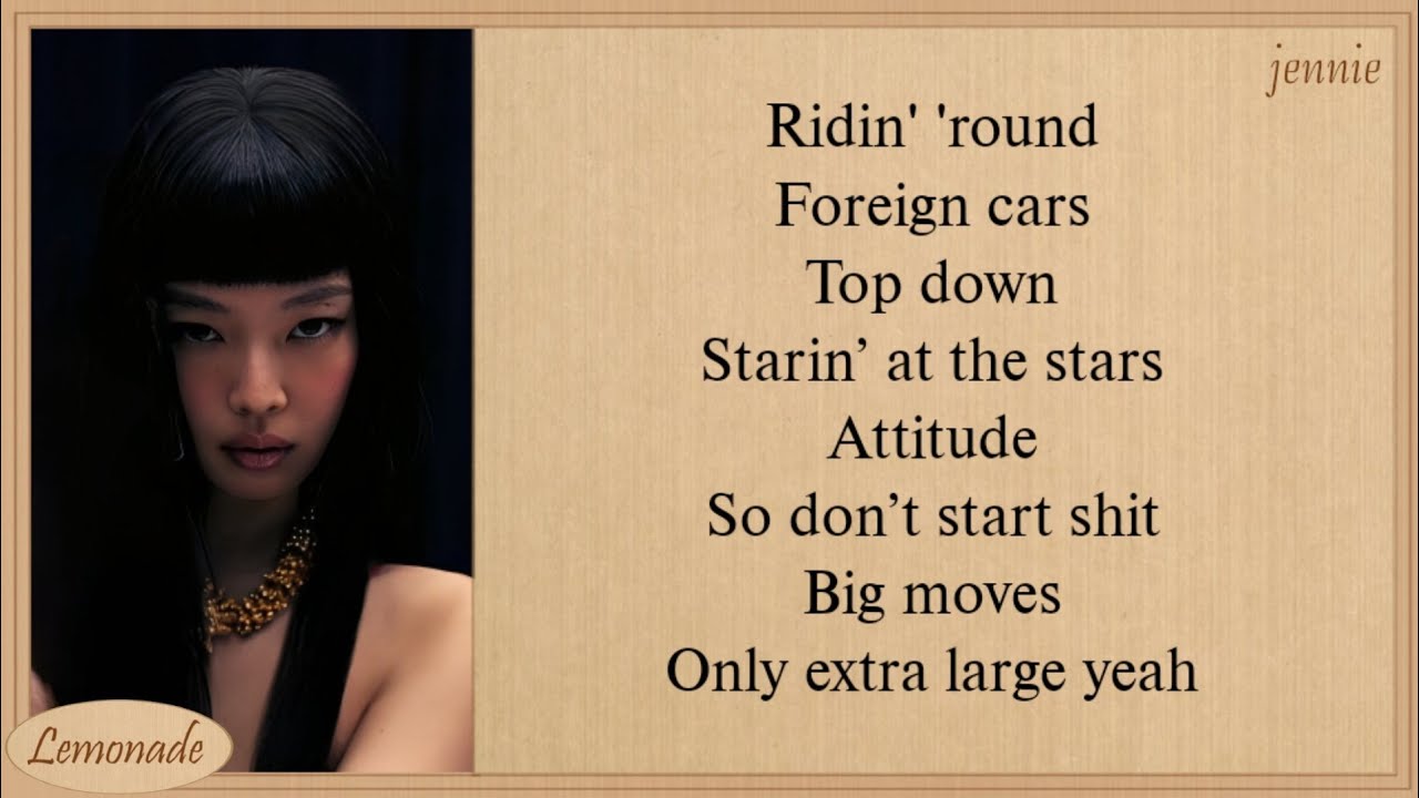 JENNIE ExtraL (feat. Doechii) Lyrics