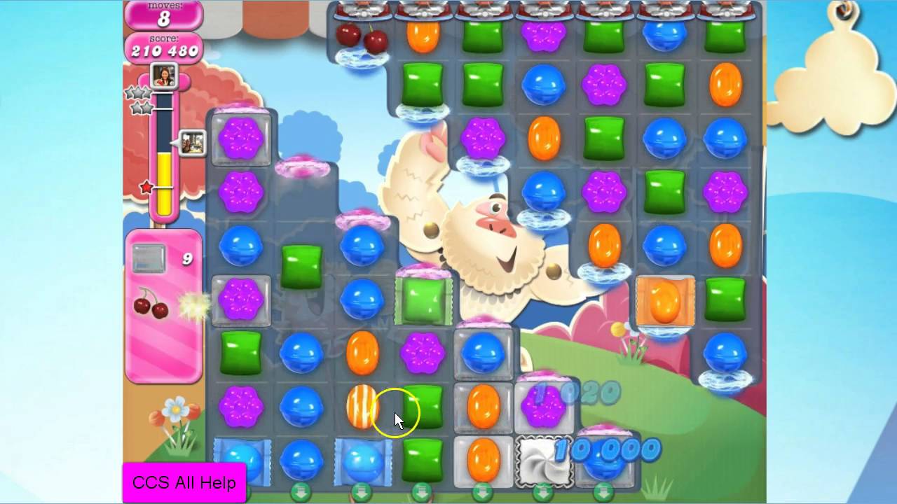 Candy Crush Saga Level 1690 NO BOOSTERS