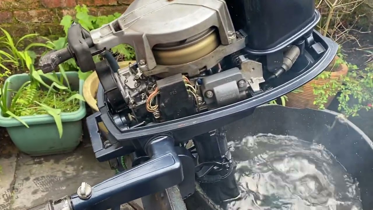 Yamaha 4hp two stroke outboard engine