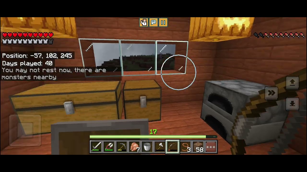 Minecraft# survival gaming Part 5 #video 😱😰