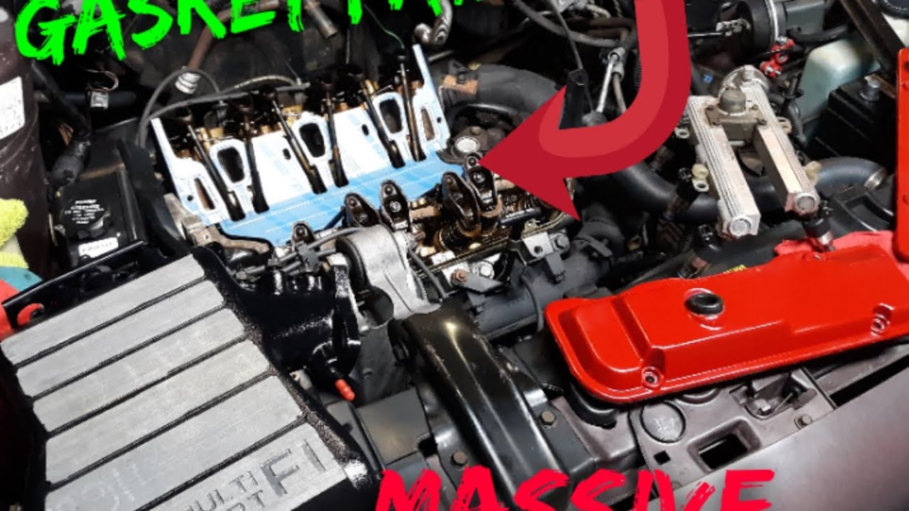 Repairing Massive Lower intake Manifold Gasket Failure! 89 Chevrolet celebrity 2.8v6