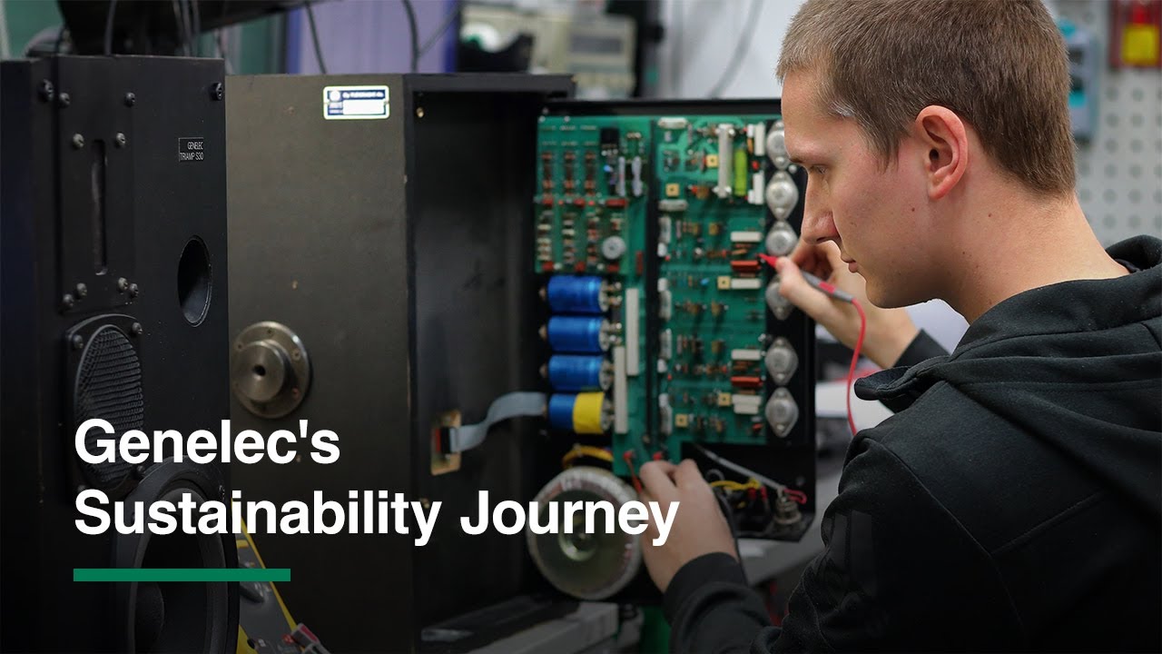 Genelec's Sustainability Journey – Built to Trust