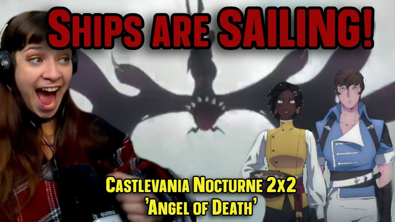 *Аннет и Рихтер ТАКИЕ МИЛЫЕ* Castlevania Nocturne 2x2 'Ангел смерти'