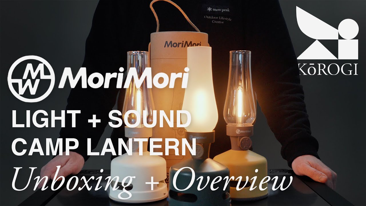 MoriMori Light + Sound Lamp Unboxing + Overview