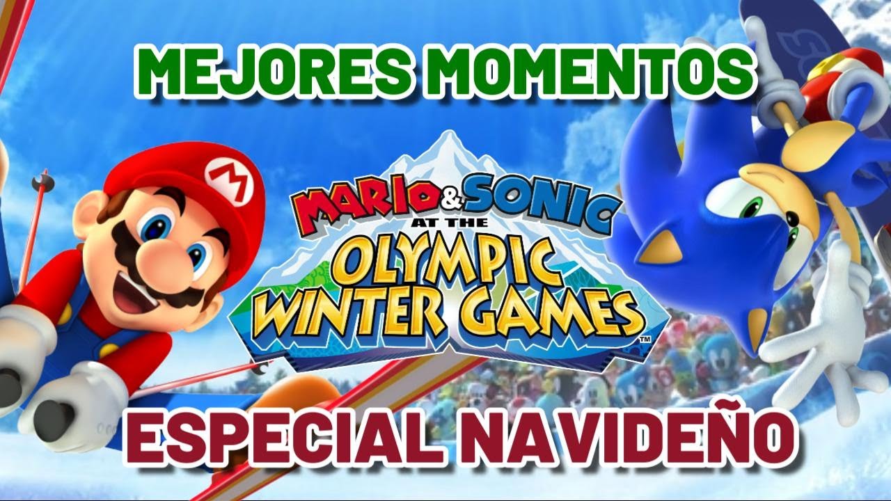 SACANDO EL ESPÍRITU NAVIDEÑO!!! | Mario & Sonic en los Juegos Olímpicos de Invierno (RECOMPILACIÓN)