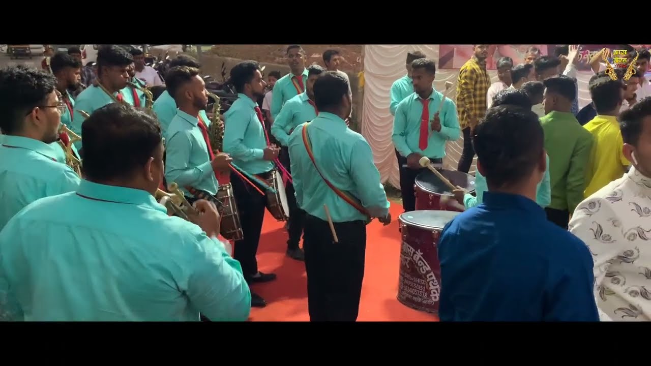 🔥नवरीचे मांडवान नवरा आला - लग्न वरात 🔥- Jai Hanuman Brass Band Vasar Gaon