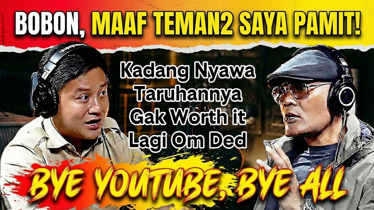 BOBON PILIH MUNDUR‼️ YA SAYA KECEWA.. Terimakasih Semuanya... - Bobon Santoso 