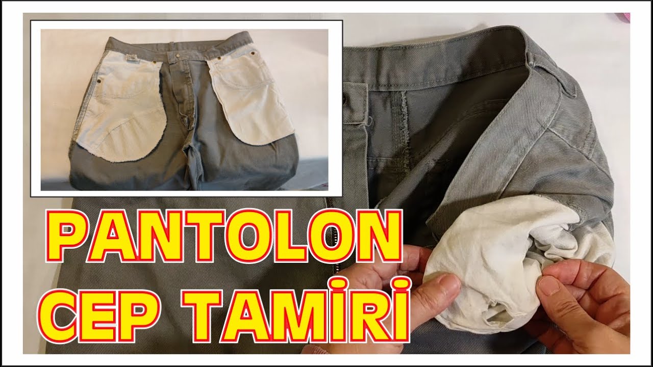 Delik ceplere son! Pantolon cep tamiri, pantolon cep torbası en pratik nasıl yenilenir?