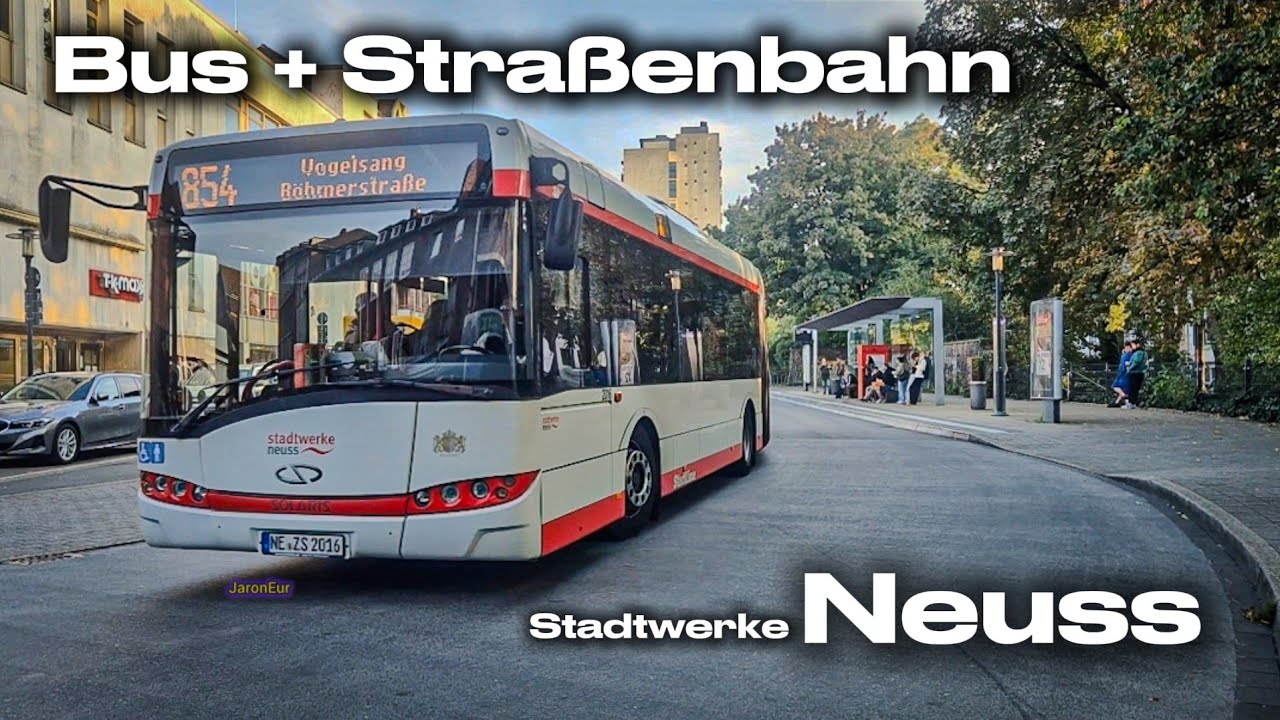 Bus + Stra&szlig;enbahn ● Neuss ● Stadtwerke Neuss ● September 2025