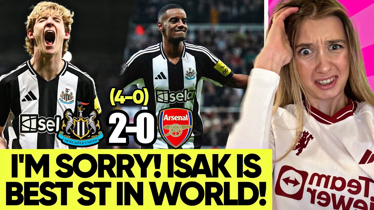 Newcastle 2-0 Arsenal Reaction