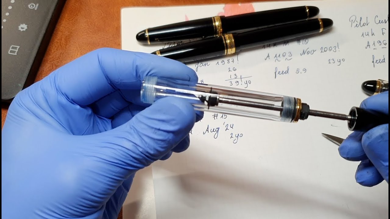 Exploring fountain pen - Pilot Custom 823 and friends