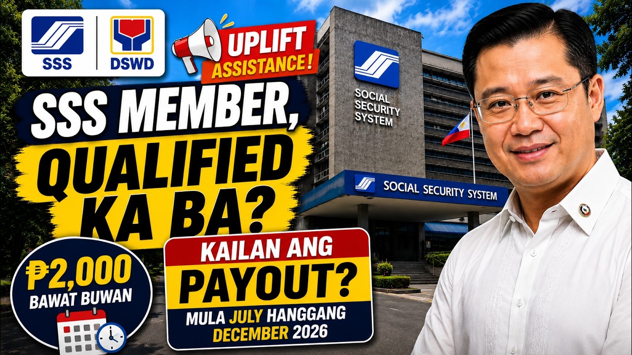 🚨 UPLIFT Group 3 SSS Requirements! Qualified Ka Ba sa ₱12,000? 4 Requirements, Payout Schedule