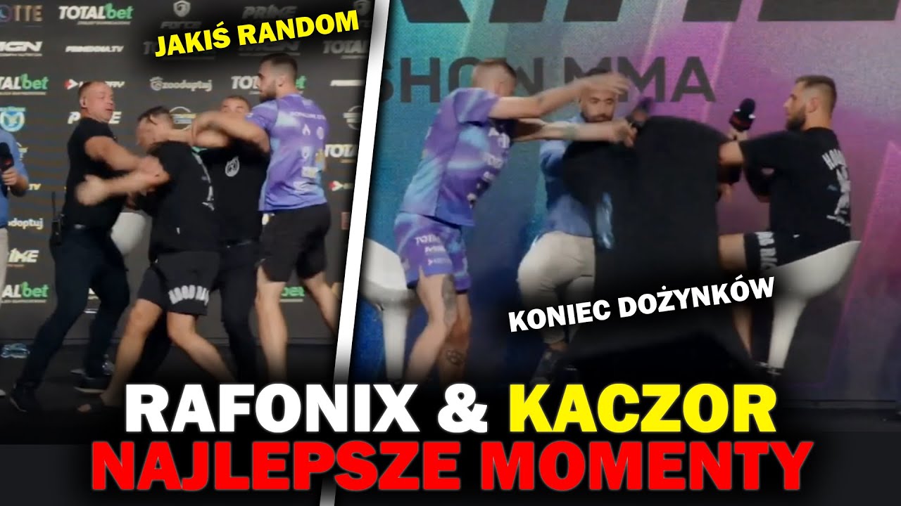 RAFONIX & KACZOR BRS - NAJLEPSZE MOMENTY | ZADYMA PRIME MMA 9