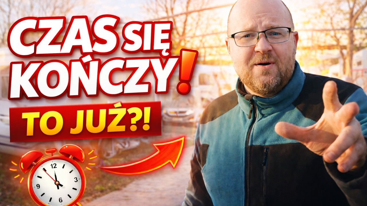 3500 km powrotu do domu: 20-letni opel vs przyczepa kempingowa