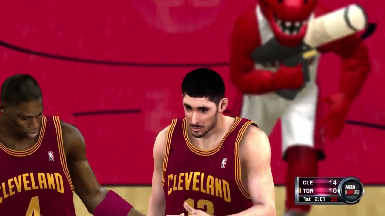 NBA 2K12 Gameplay - Cleveland Cavaliers vs Toronto Raptors
