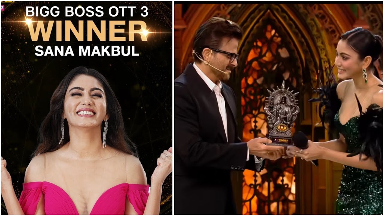 Sana makbul wins big boss ott 3