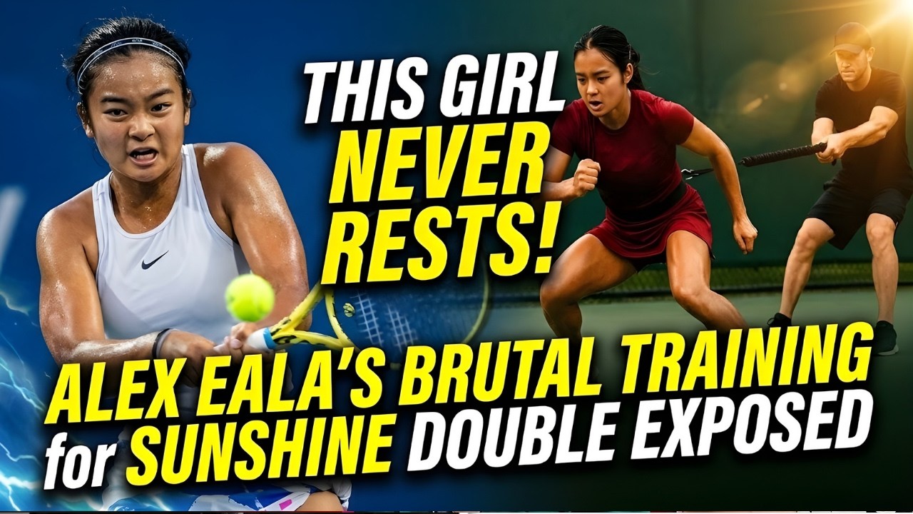 Alex Eala's UNREAL Work Ethic EXPOSED! Training Through the Night for Indian Wells & Miami!