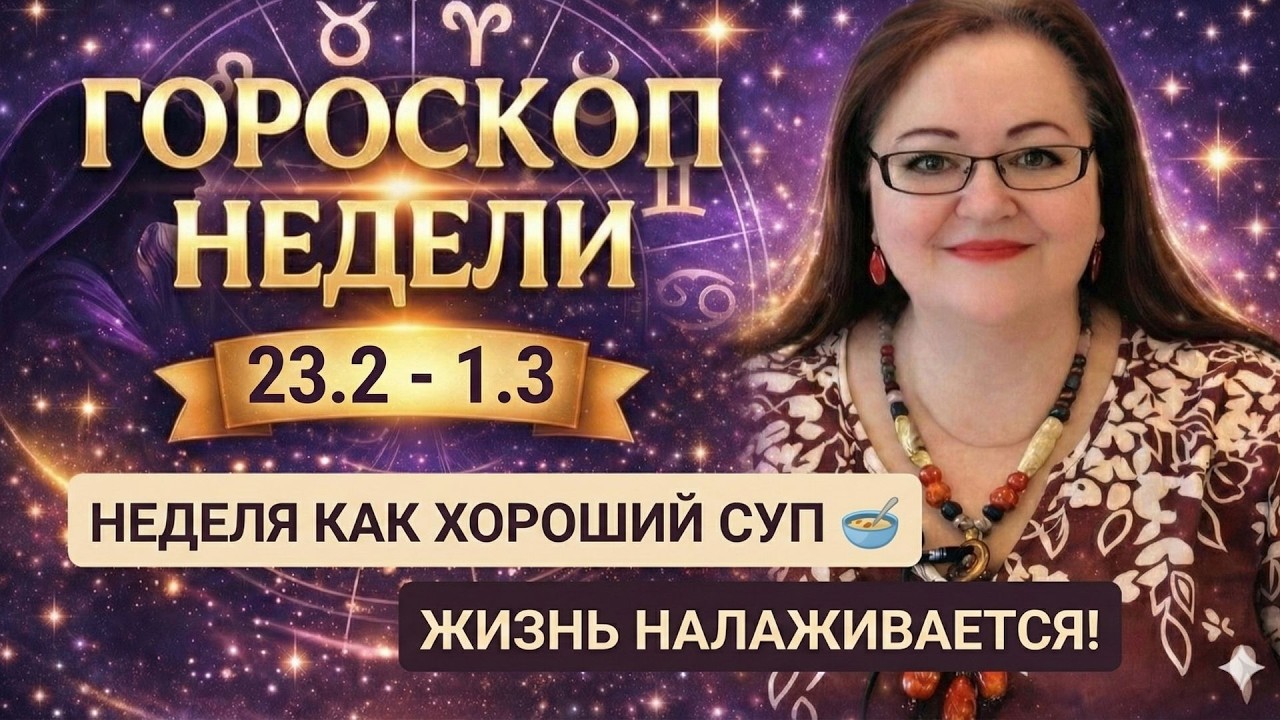 Гороскоп на 23.2 - 1.3 А жизнь-то налаживается. Не торопите события — финал стоит ожидания