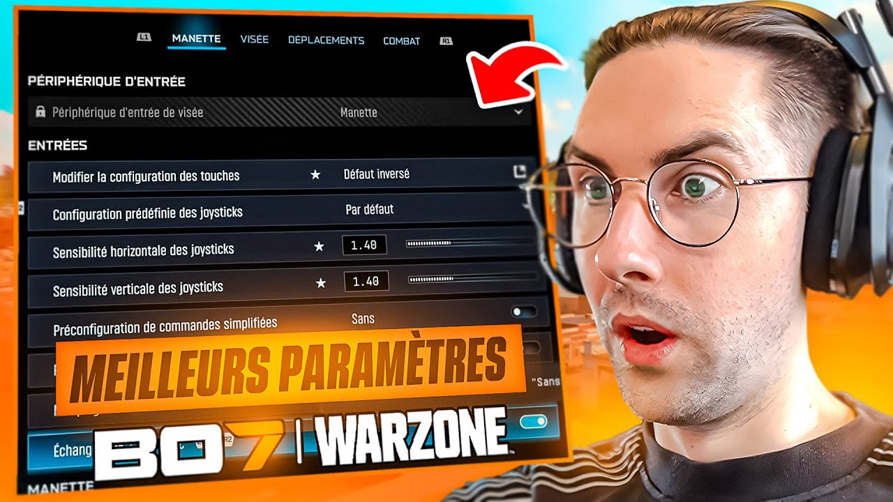 Les Meilleurs Paramètres pour WARZONE (Manette, Mouvements, FPS)