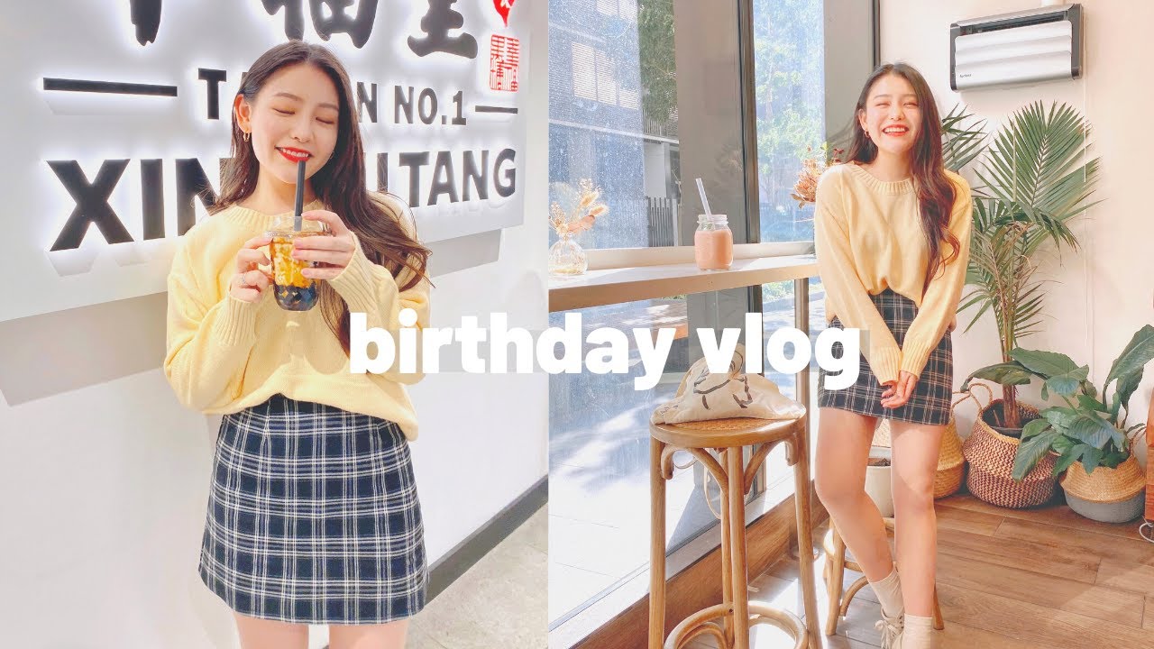 Nessie Diaries 🎂 Birthday celebrations, Baking, Brunch and Bubble tea! ☀️