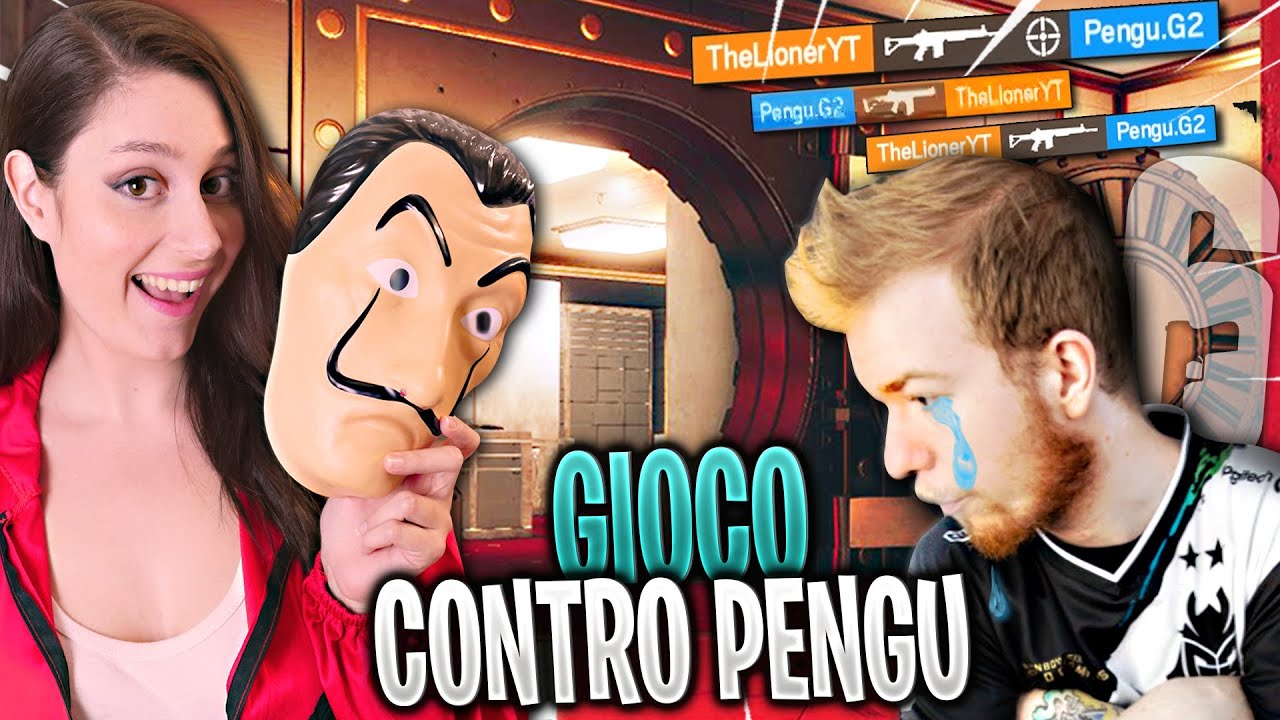 UCCIDO IL CAMPIONE DEL MONDO PENGU  nella MODALITÀ Casa di Carta *NO CLICKBAIT* - Rainbow Six