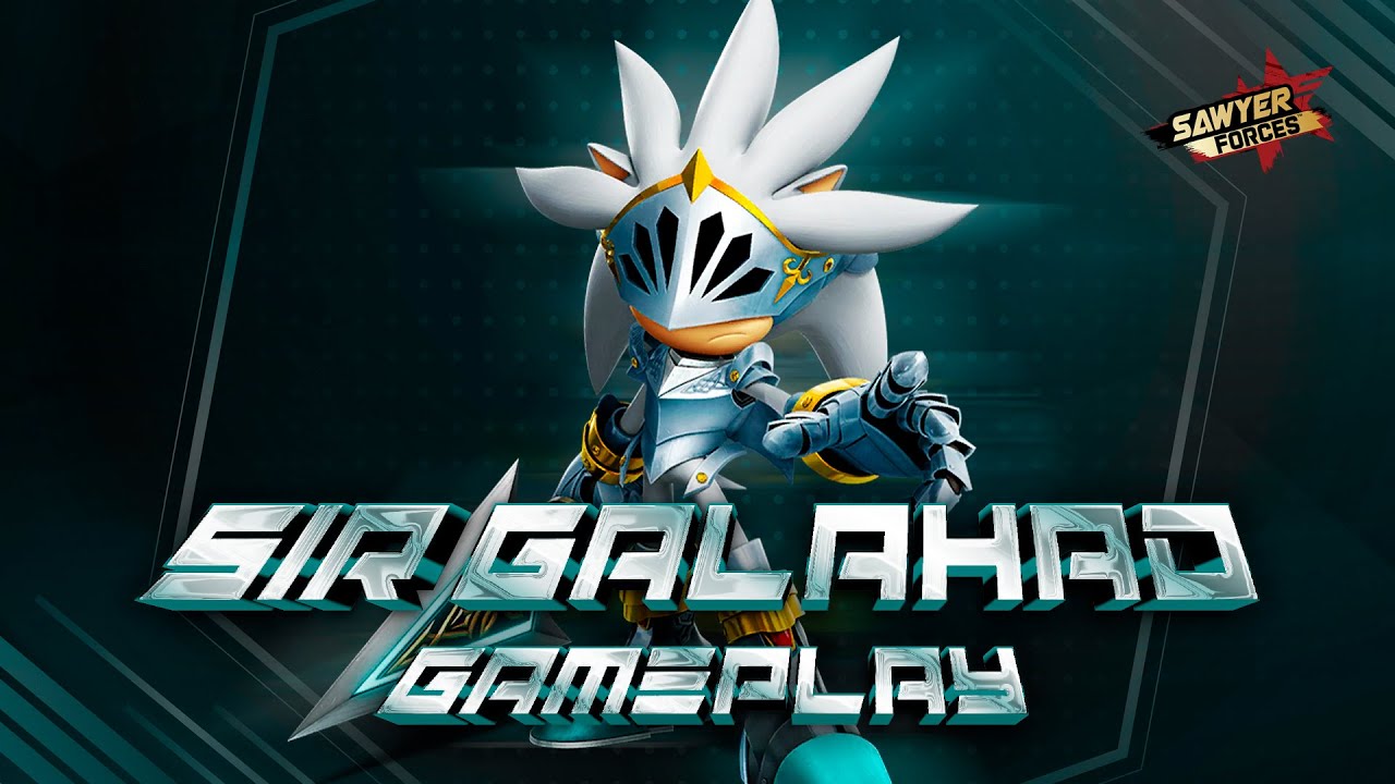 Sonic Forces Speed ​​Battle: геймплей сэра Галахада