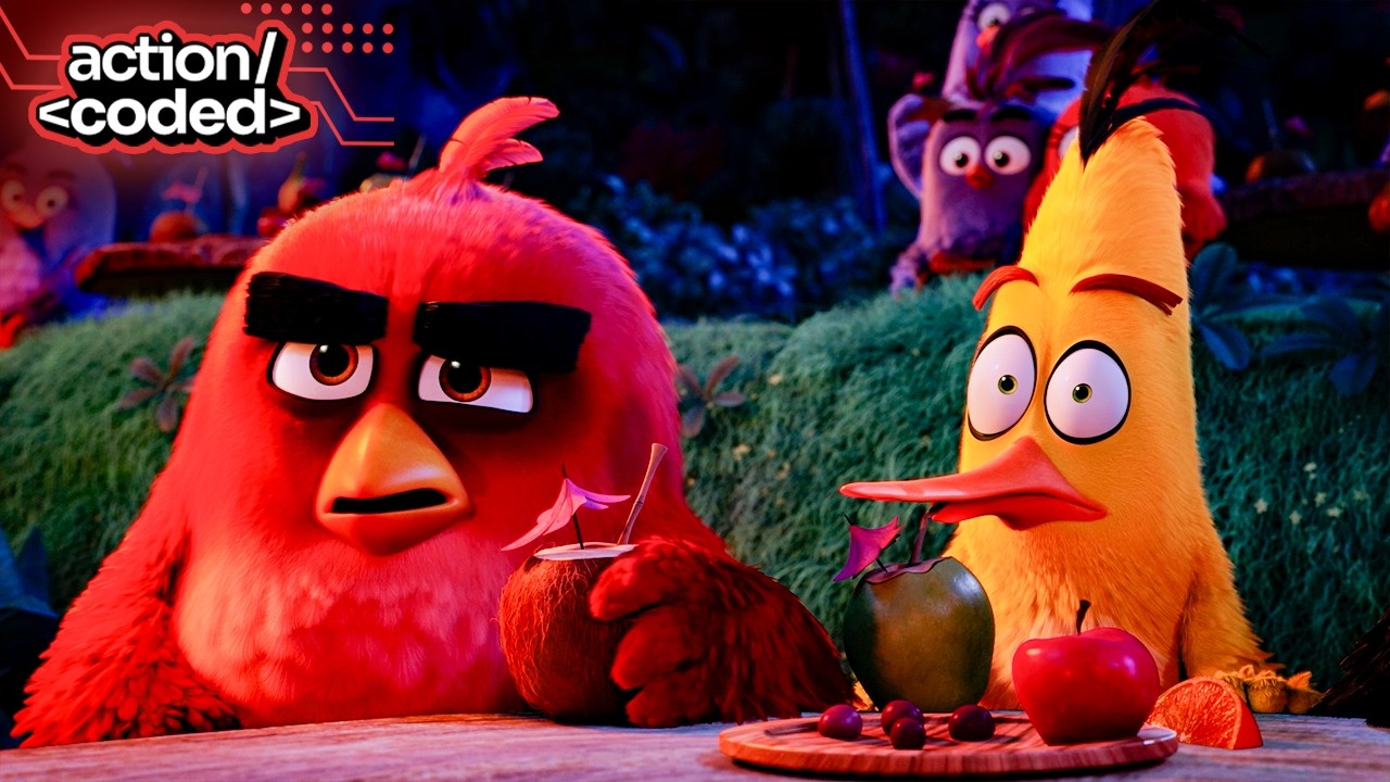 the angry birds movie (2016) - red doesn't trust the pigs