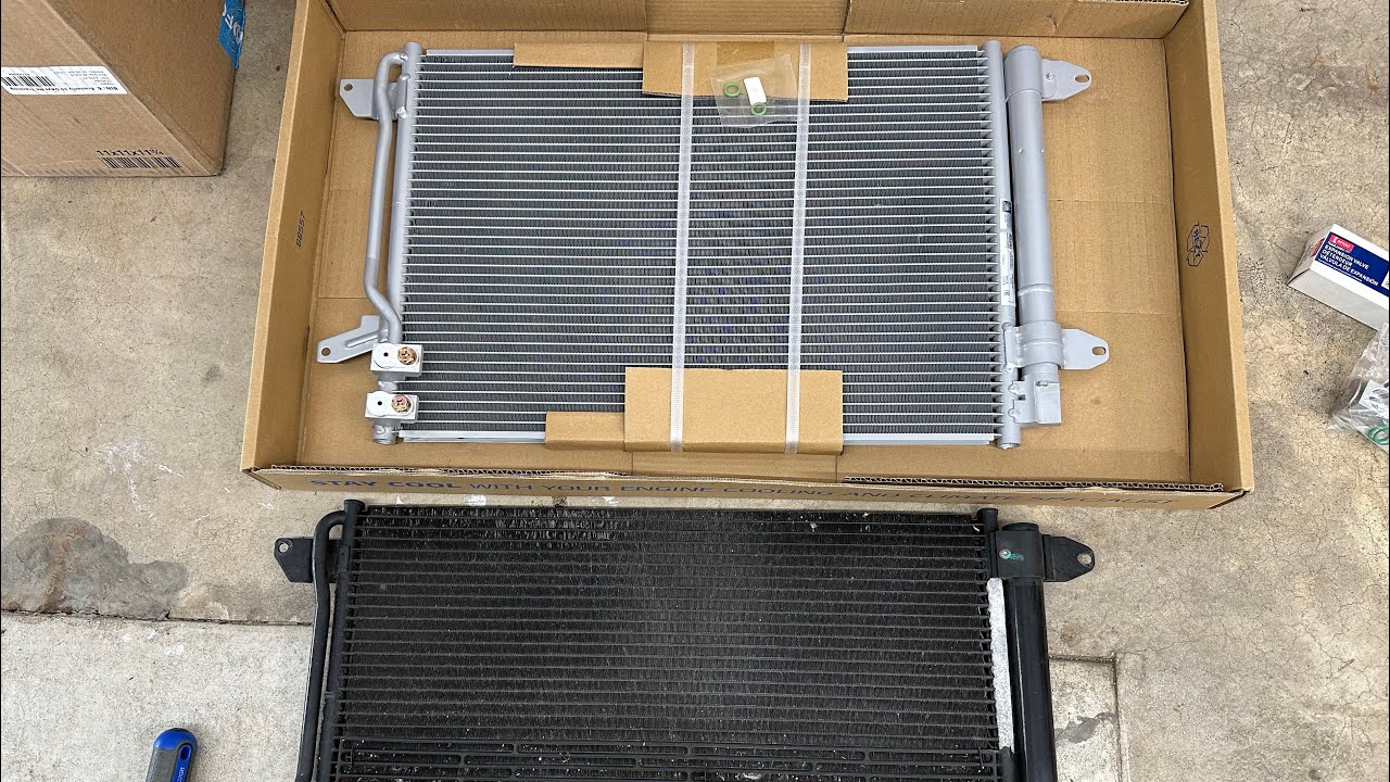 REEMPLAZO DEL CONDENSADOR Y VALVULA DE EXPANSION- Parte 1 de problemas de aire acondicionado