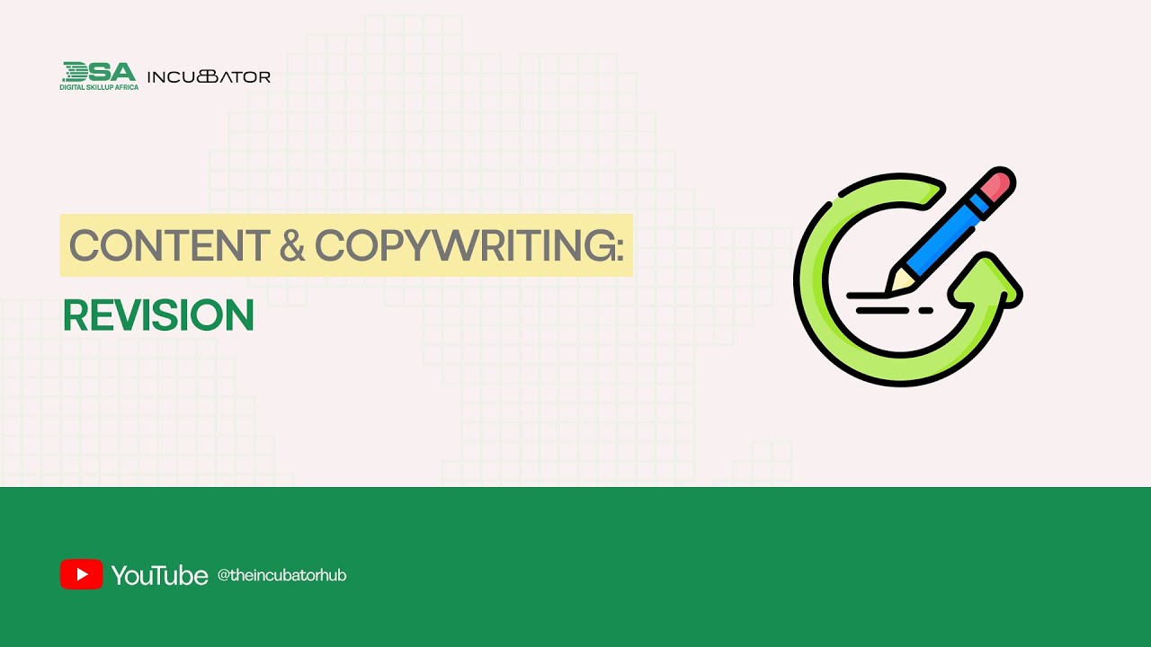 DIGITAL SKILLUP AFRICA || CONTENT & COPYWRITING: REVISION