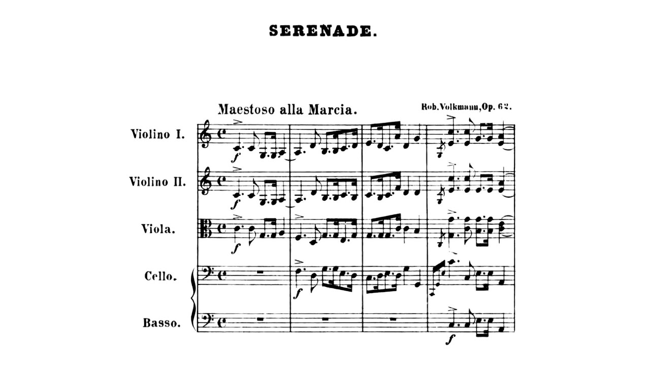 Robert Volkmann – Serenades for Strings No.1, 2 & 3