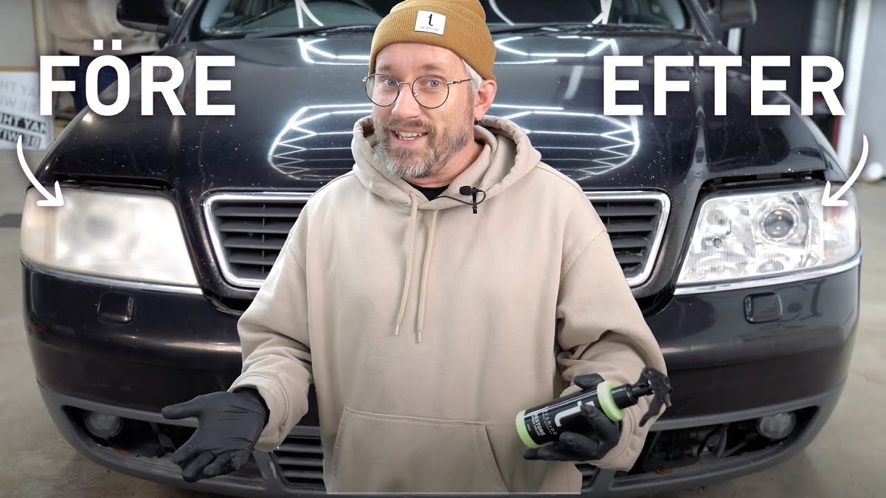 HUR MAN POLERAR STRÅLKASTARE SJÄLV