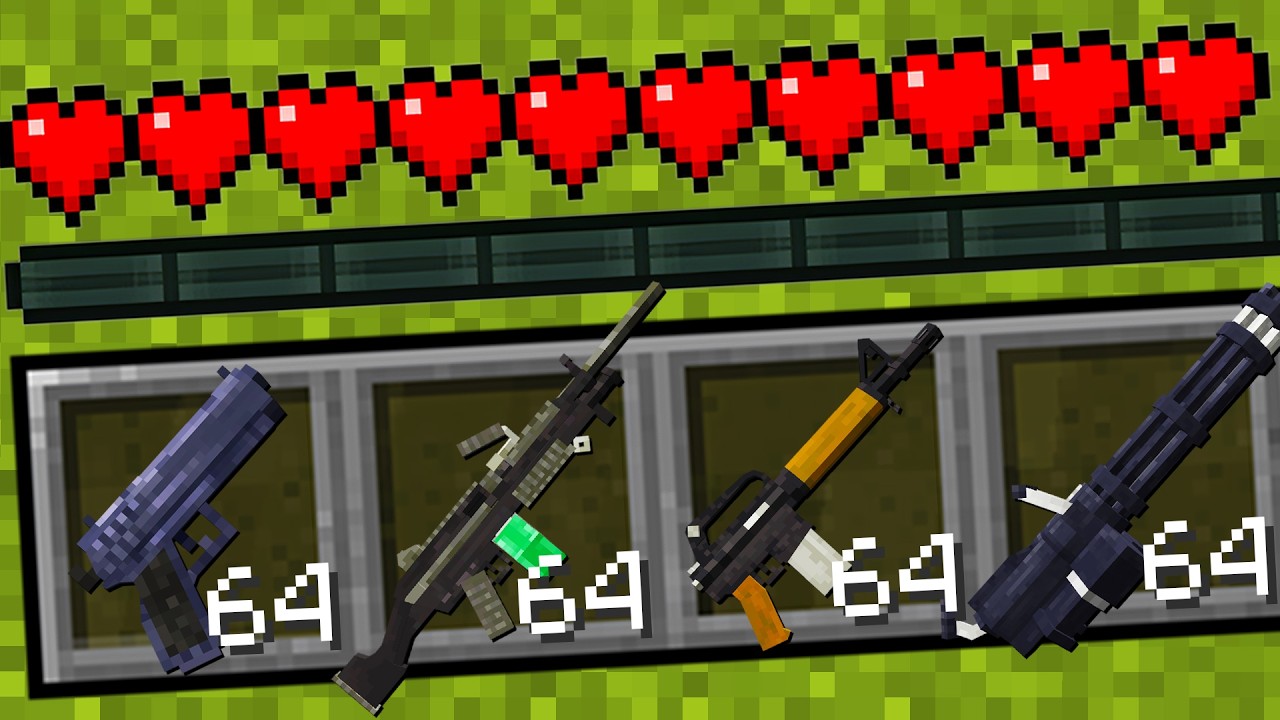 I Stole Every GUN In My BROTHER'S Minecraft SMP...