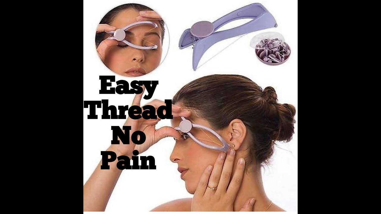 Face and Body Hair Threading system || Beauty tool || Threading Trick.