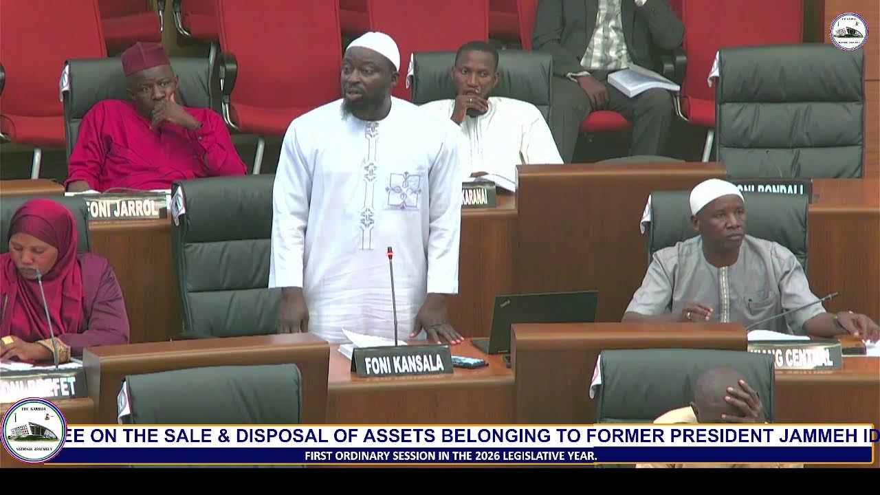 FIRST ORDINARY SESSION IN THE 2026 LEGISLATIVE YEAR.