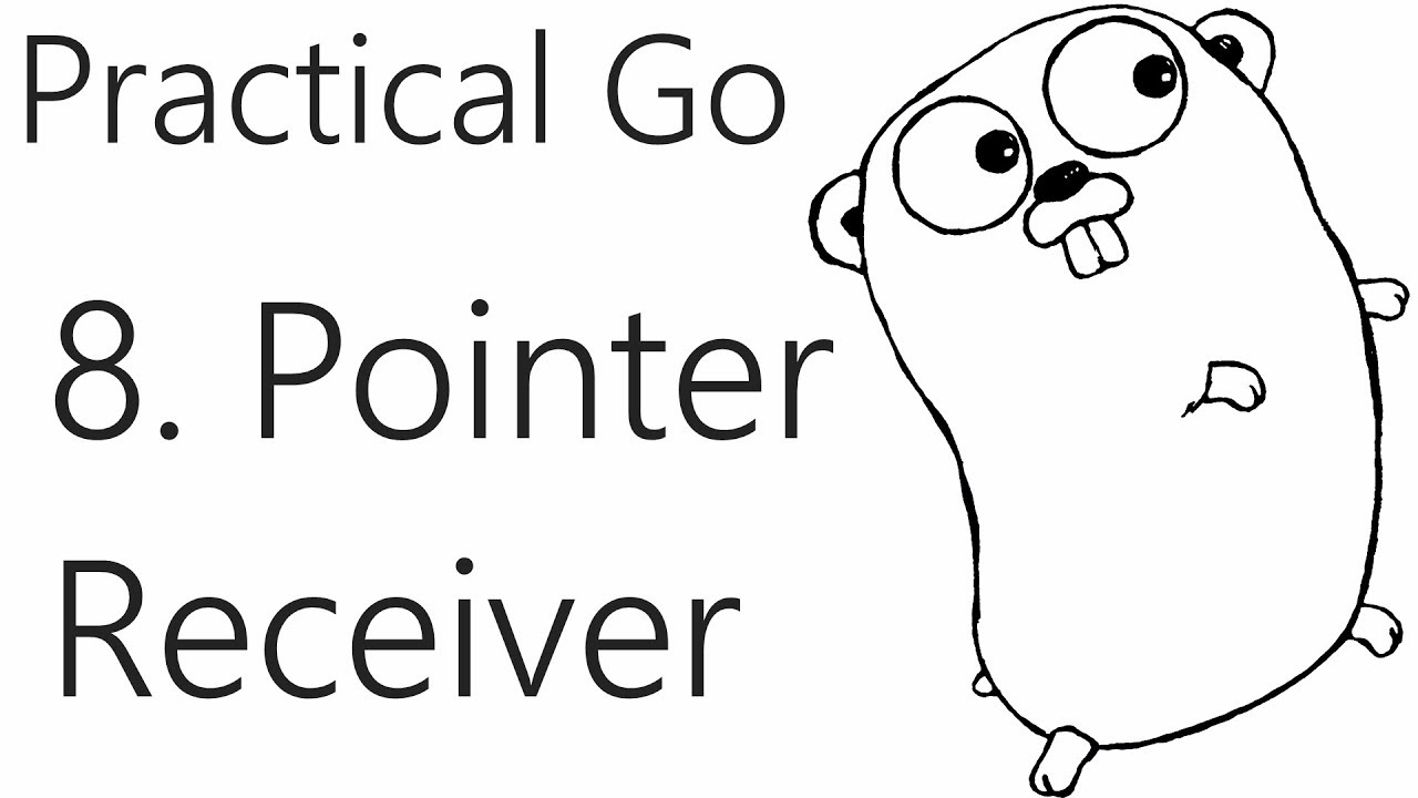 Pointer Receivers - Go Lang Practical Programming Tutorial p.8