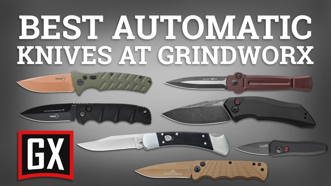 Лучшие автоматические ножи в Grindworx