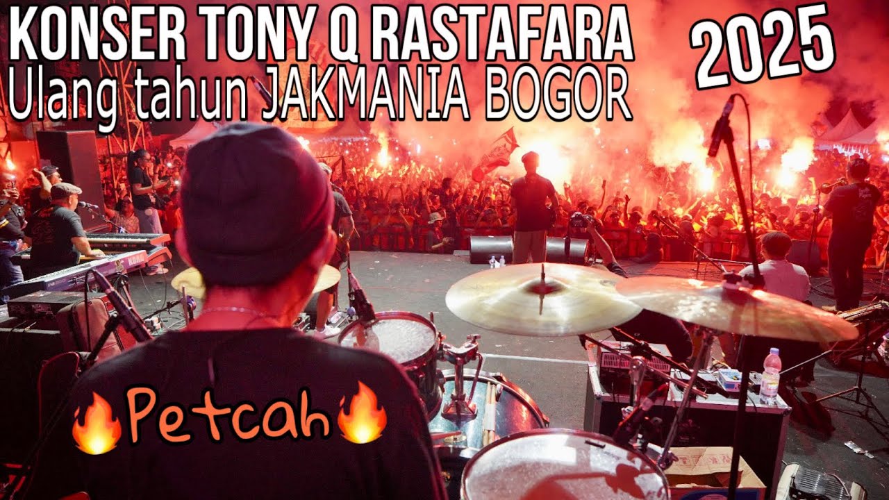 Full live Tony Q Rastafara TheJakMania Bogor 2025 Adi Lawido DrumCam