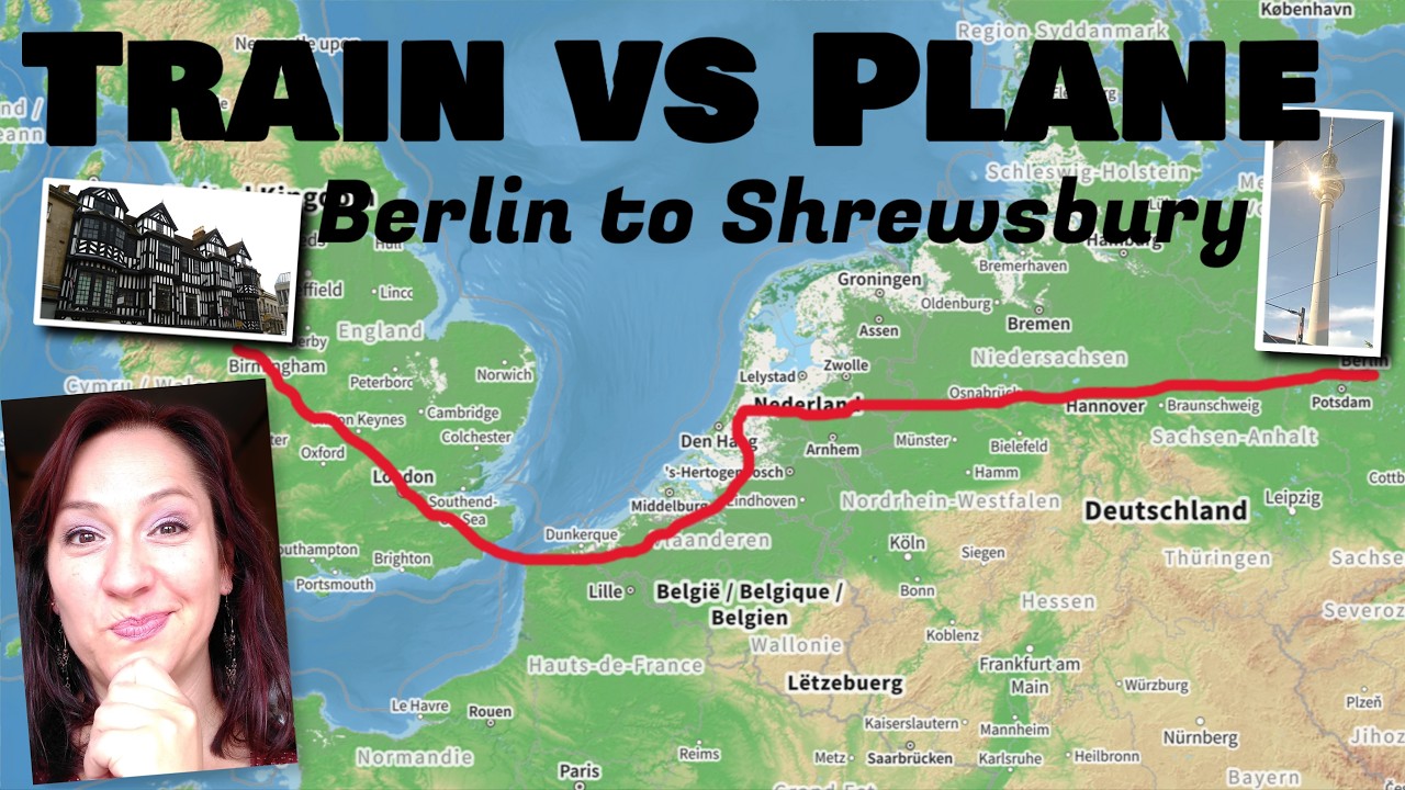 🚅🆚✈️ Train vs. Plane Comparison: Berlin-Shrewsbury