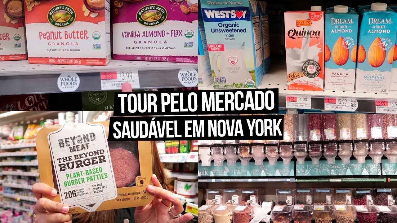 TOUR PELOS PRODUTOS VEGANOS DO MERCADO NOS EUA