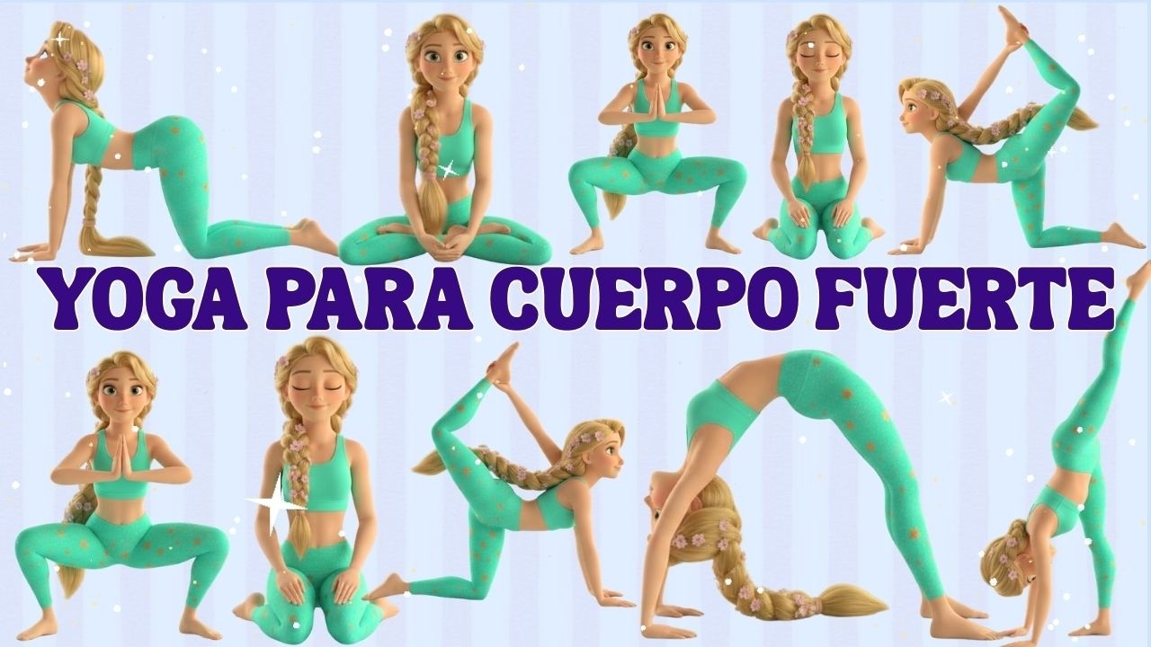 Yoga Fácil para Niños: Cuerpo Fuerte | Yoga para Flexibilidad | Posturas de Yoga para Niños
