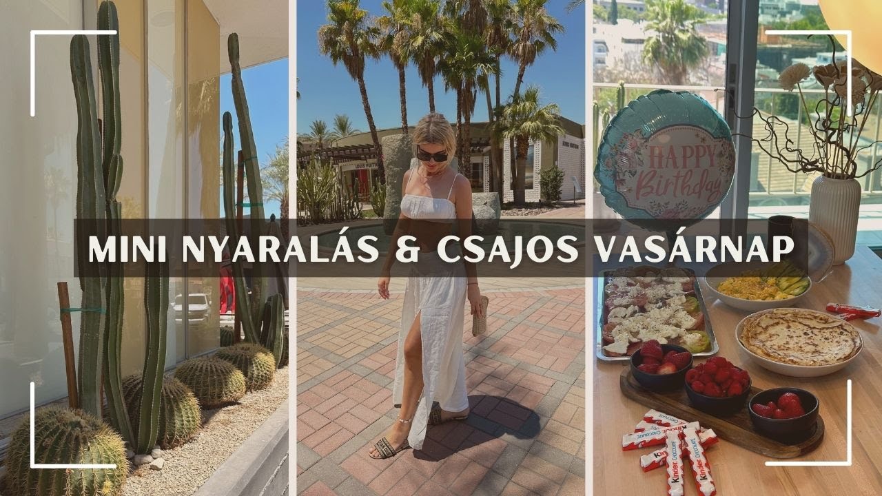 Mini Nyaralás + Csajos Vasárnap | VLOG