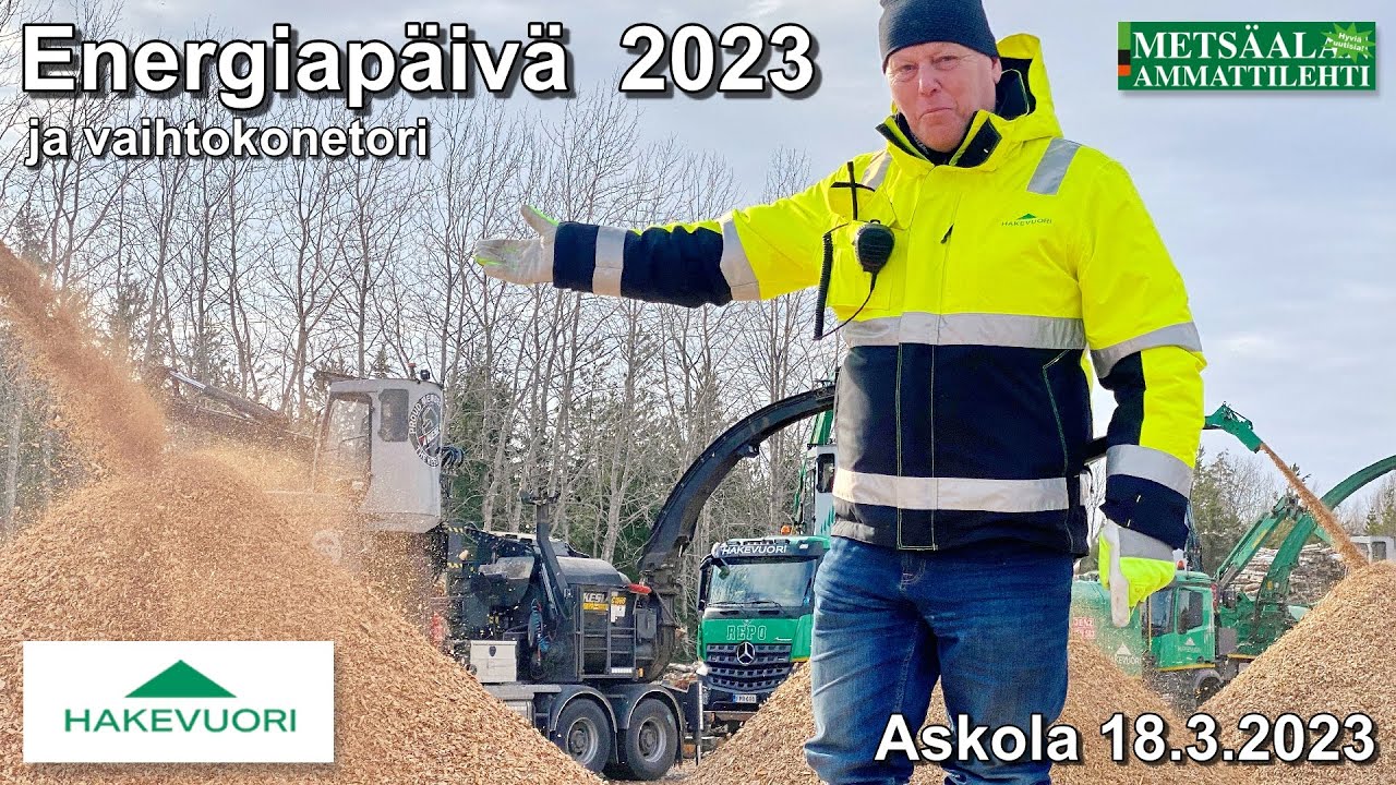 Askolan Energiapäivä 2023 - Positiivista näkyvyyttä koko bioenergia-alalle
