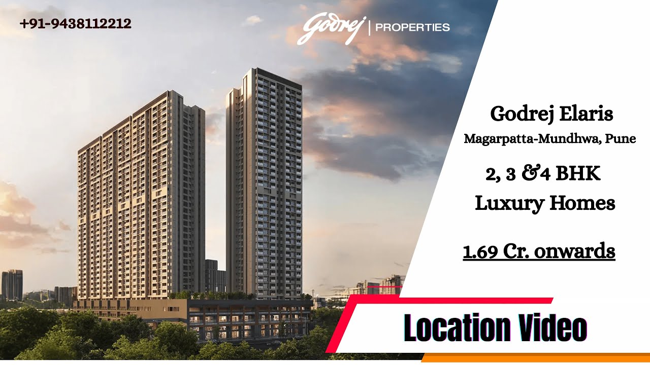 Godrej Elaris Location Video | Godrej Pune | Godrej Apartments in Magarpatta Pune