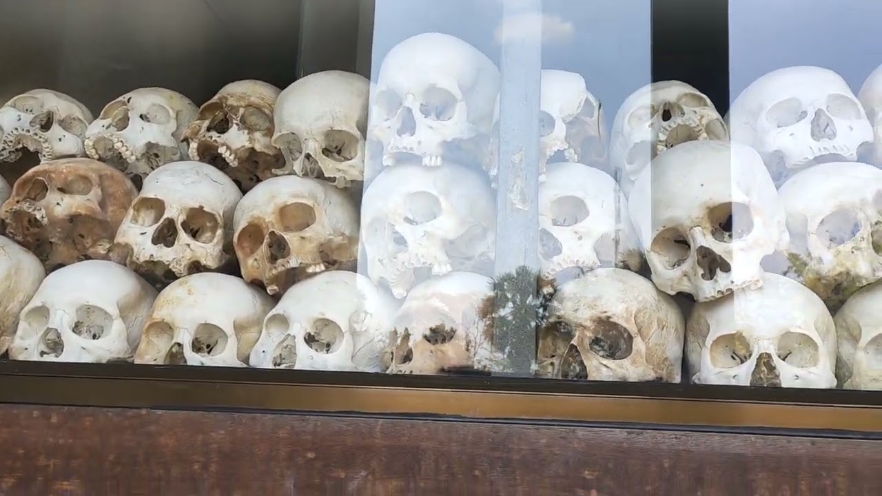 Choeung Ek museum of Khmer Rouge's genocide in Phnom Penh, Cambodia