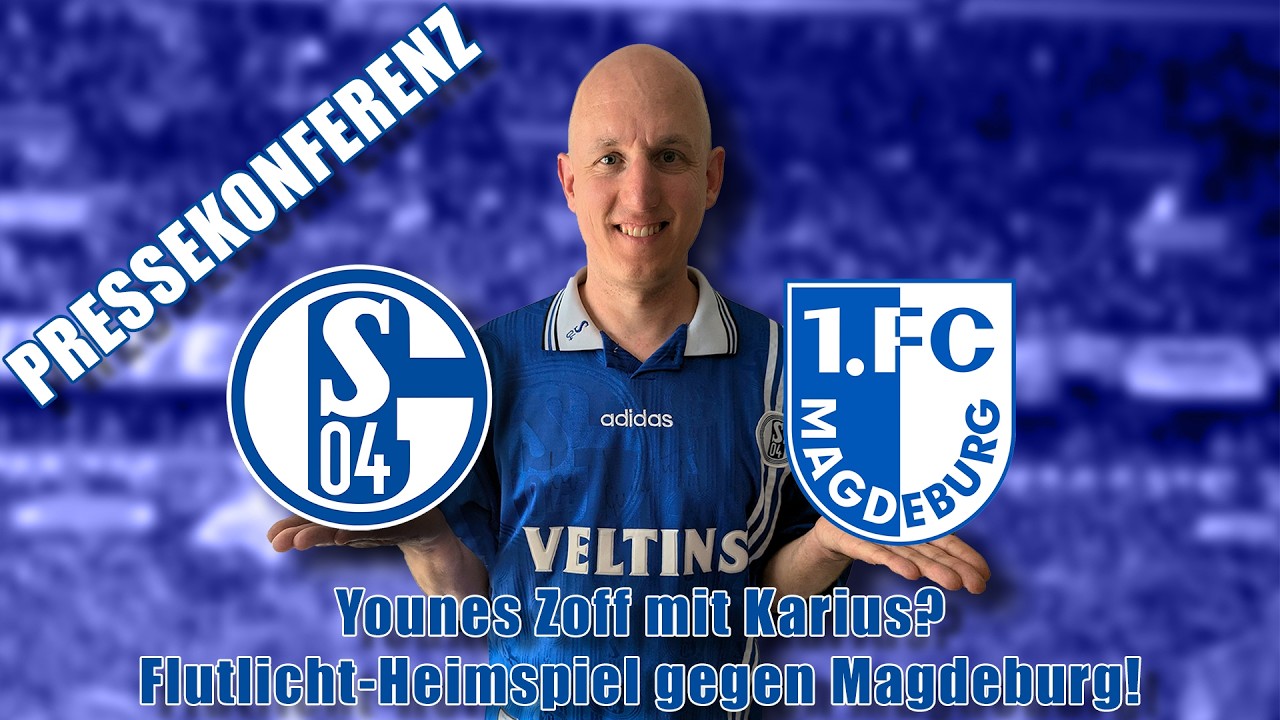 Younes-Aus bei Schalke: Zoff mit Karius? PK vor dem Flutlicht-Heimspiel gegen Magdeburg