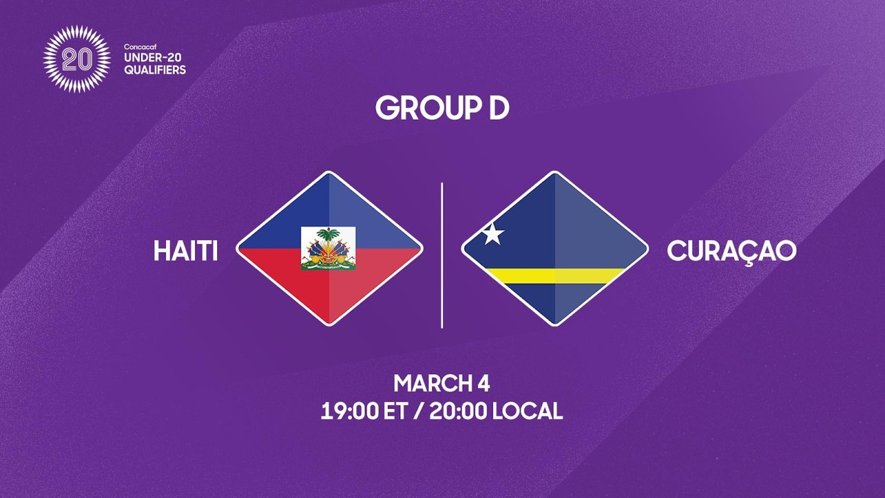 Haiti vs Curaçao | 2026 Concacaf Under-20 Qualifiers